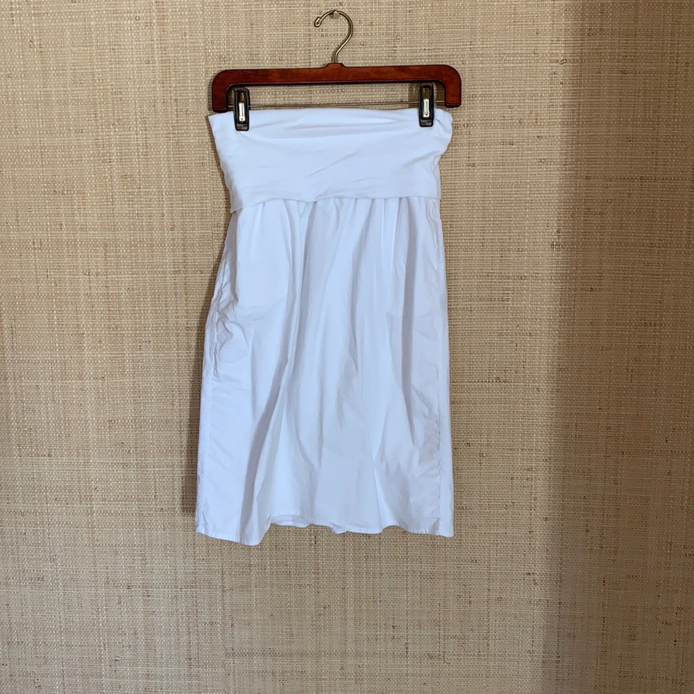 White Cotton Skirt